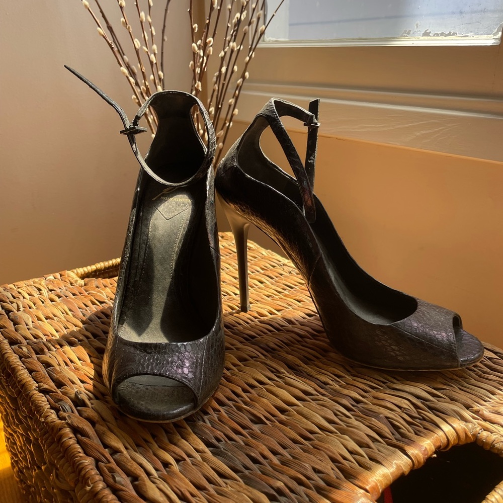 Brian Atwood black heels